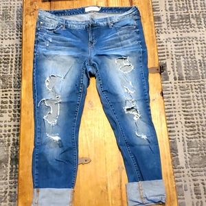 Torrid rip jeans